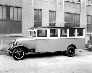 Ford Model AA School Bus by Bowers Engineering Works 1930 года